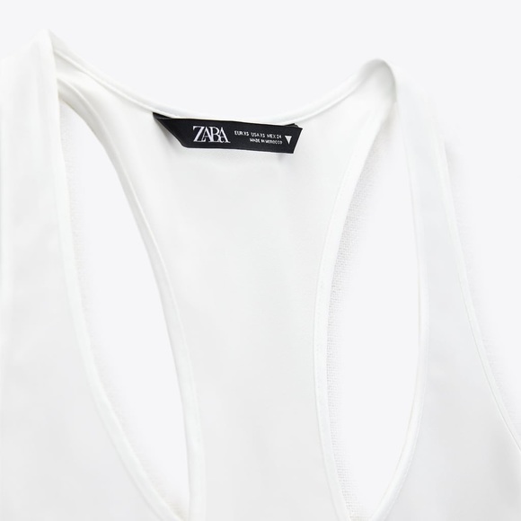 ZARA Satin Top - Picture 3 of 3